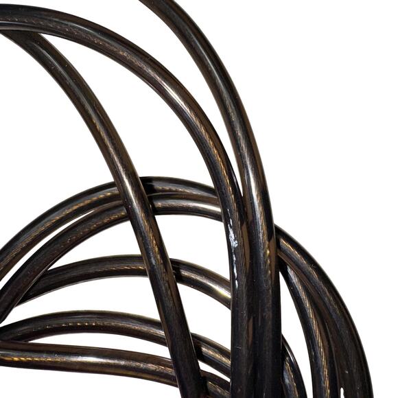 GoxRunx Jump Rope Black Red Foam Handles Adjustable Fitness Speed Skipping Rope - Picture 8 of 8